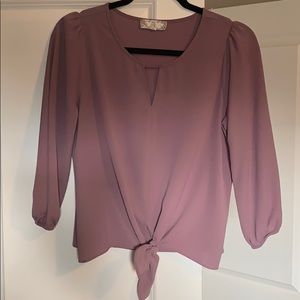 Light purple top
